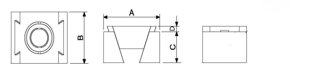 Wedge clamp with Diamond Coated Jaws