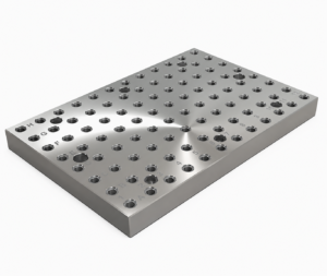 Rectangular Base Plate – Grid Hole
