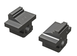 Reduced-Width Step Jaws b38 With Integrated Gripper Row (pair)