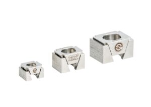 SS Wedge Clamp with Serrated Jaw