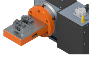 T-Trunnion for 4th Axis