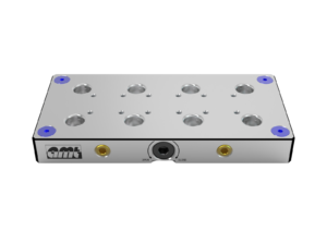 Zero Point System ZPS 52 Grid Plate 2 Fold for CNC machining