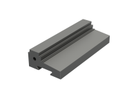 Stepped jaw b125 carbide coated